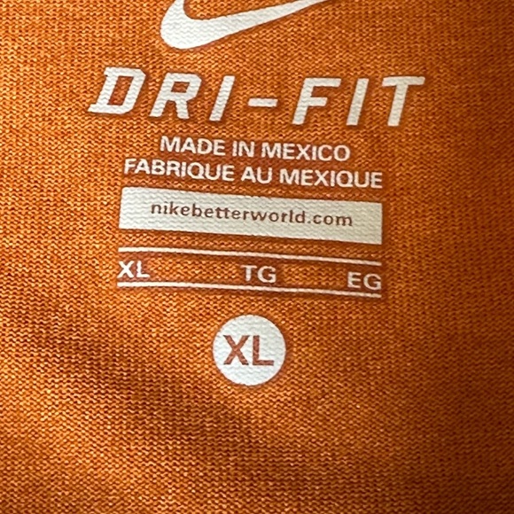 NIKE TEXAS Longhorns DRI-FIT Youth T-Shirt - Picture 6 of 6